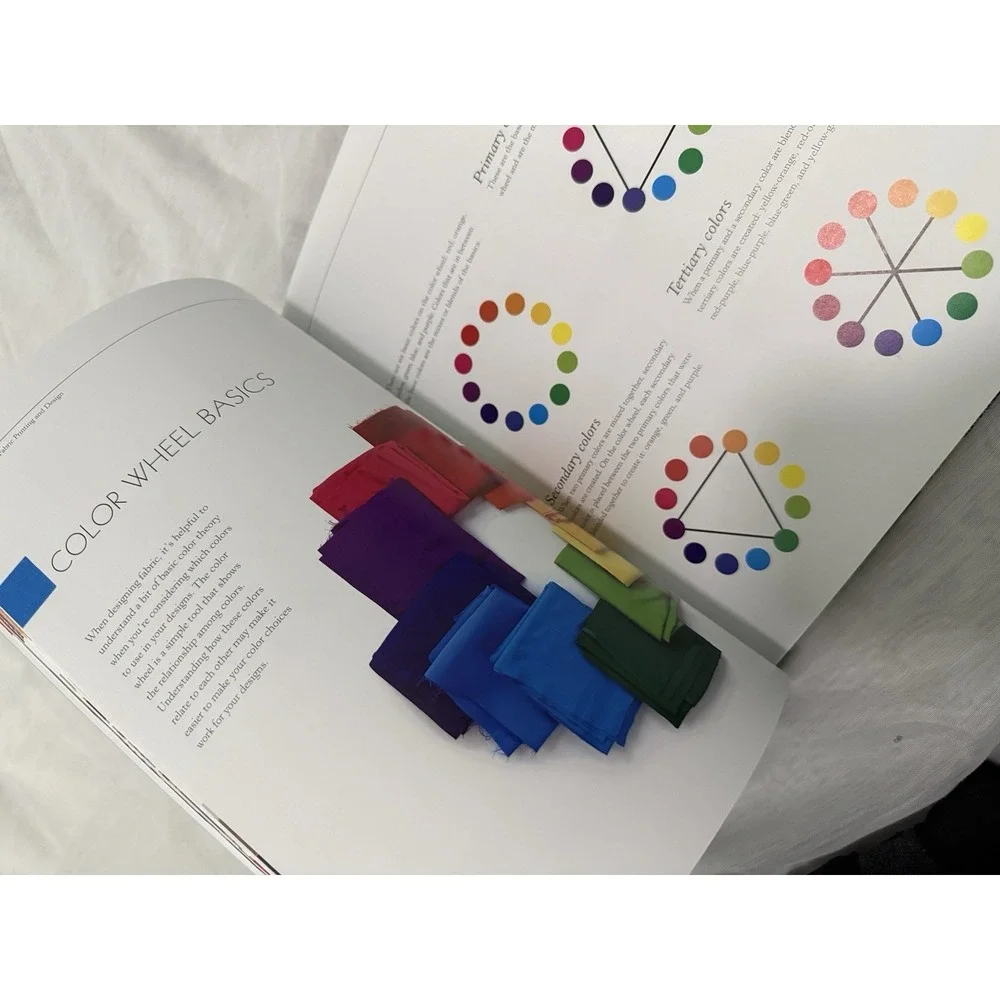 Mastering the Art of Fabric Printing and Design By Laurie Wisbrun Tutorials Book